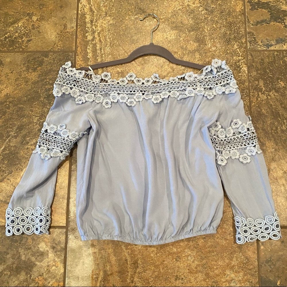 Off Shoulder Lace Top